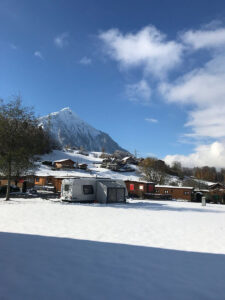 Camping Interlaken - Camping Stuhlegg im Winter
